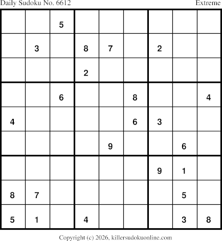 Killer Sudoku for 4/11/2026