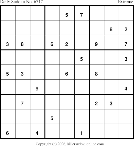Killer Sudoku for 7/25/2026