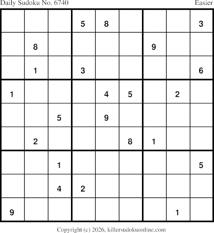 Killer Sudoku for 8/17/2026