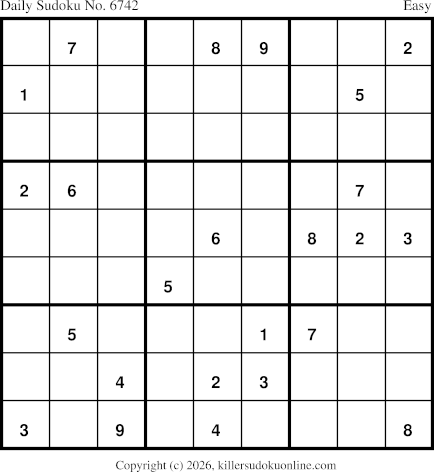 Killer Sudoku for 8/19/2026