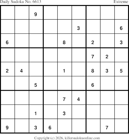Killer Sudoku for 4/12/2026