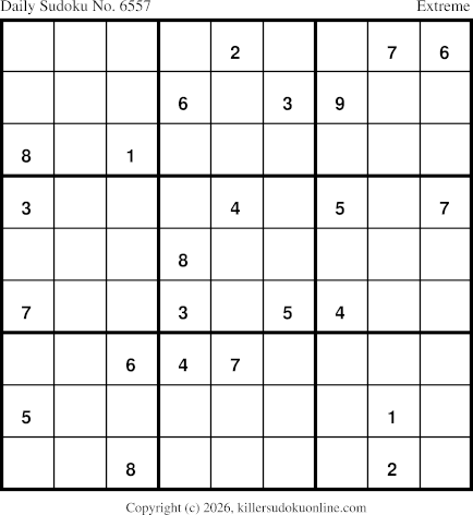 Killer Sudoku for 2/15/2026