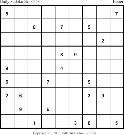 Killer Sudoku for 2/16/2026
