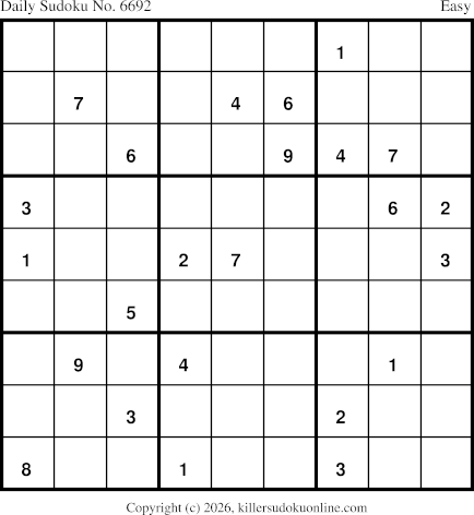 Killer Sudoku for 6/30/2026