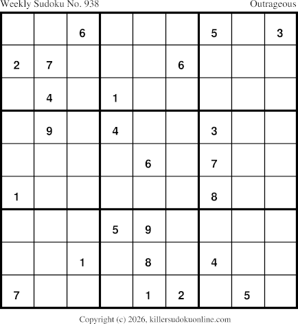 Killer Sudoku for 3/2/2026