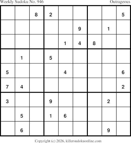 Killer Sudoku for 4/27/2026