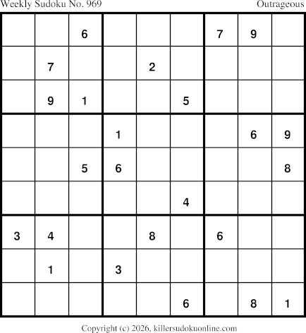 Killer Sudoku for 10/5/2026